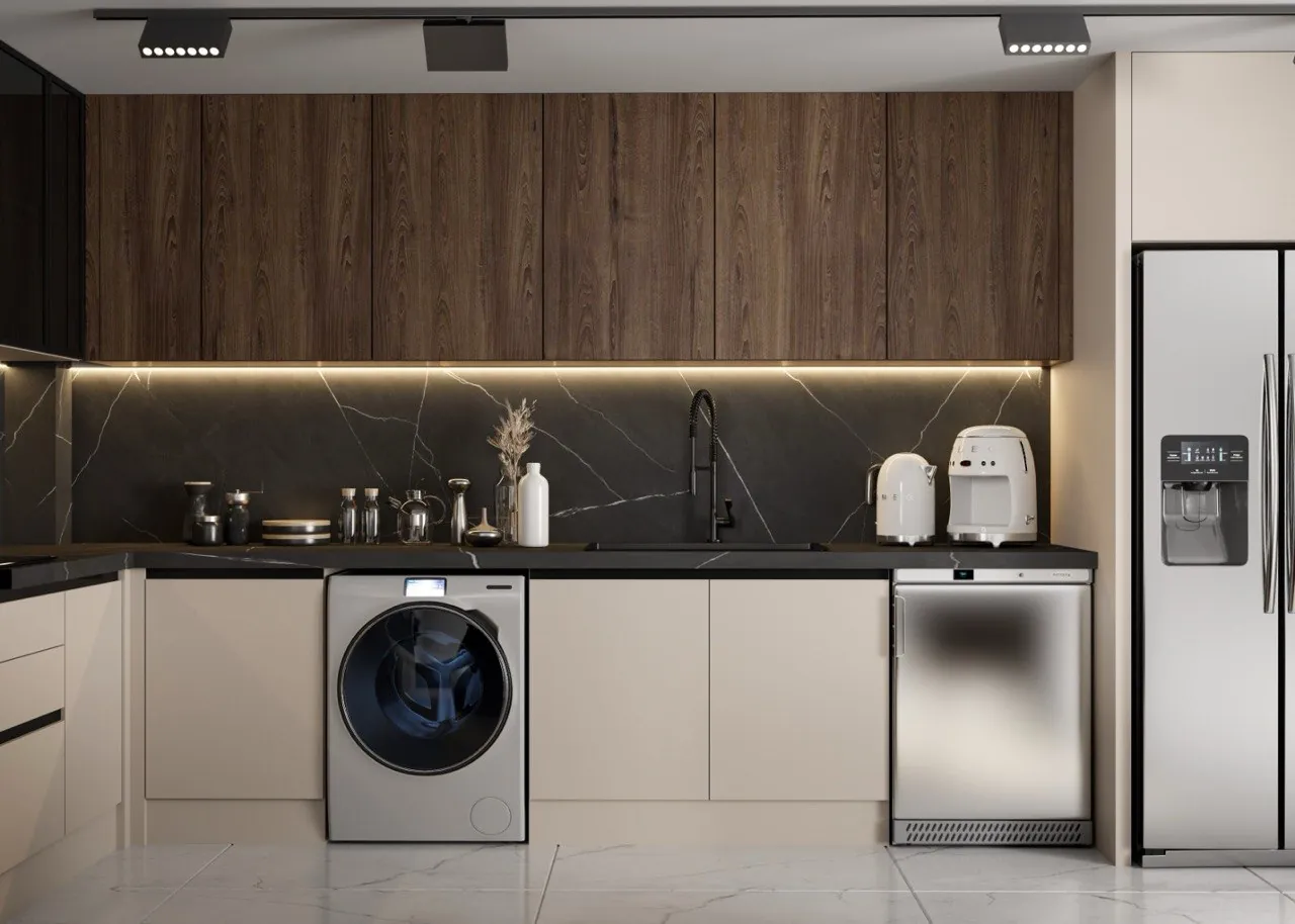 نمونه اجرای کابینت آشپزخانه مدرن شماره ۶