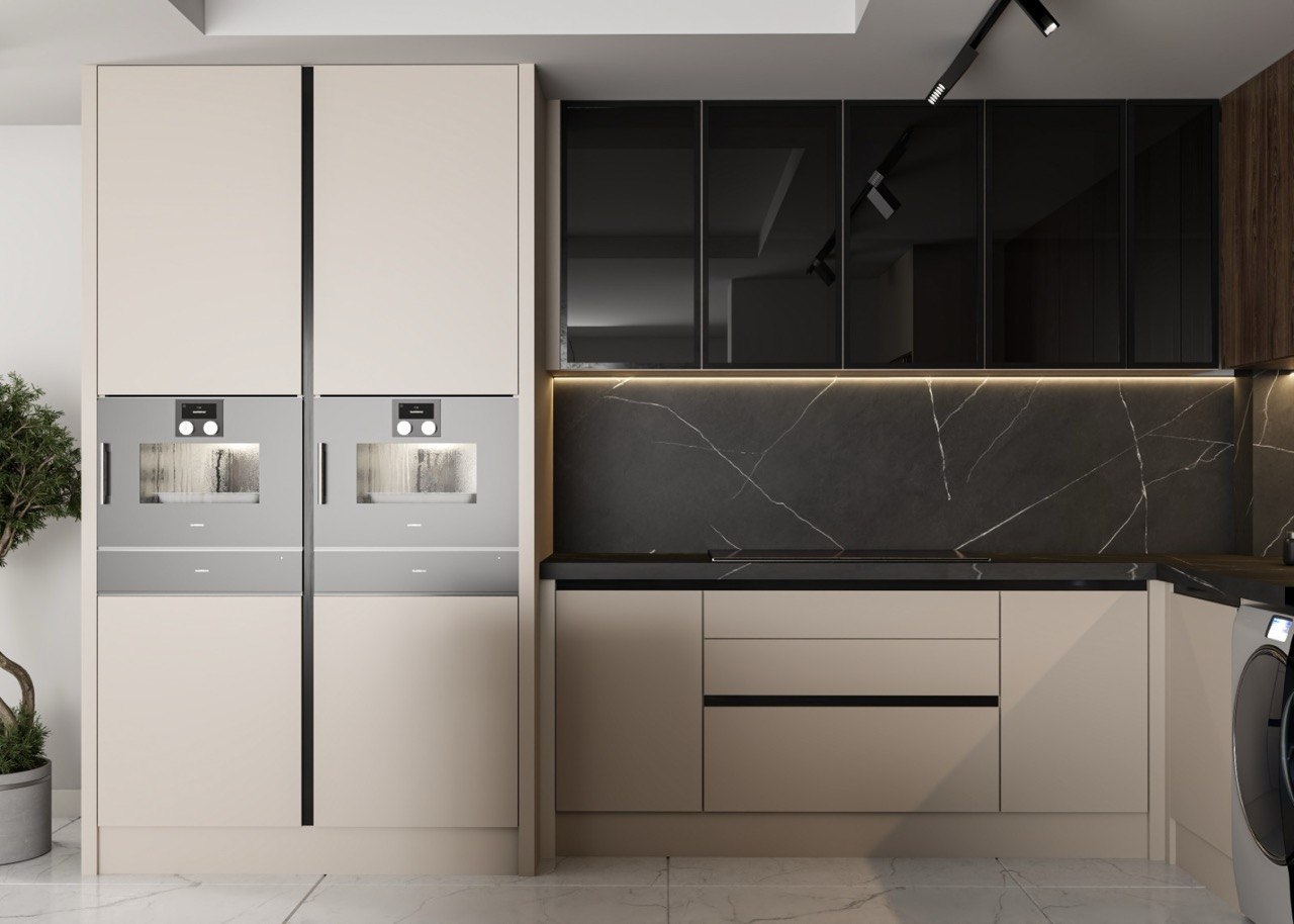 نمونه اجرای کابینت آشپزخانه مدرن شماره ۷