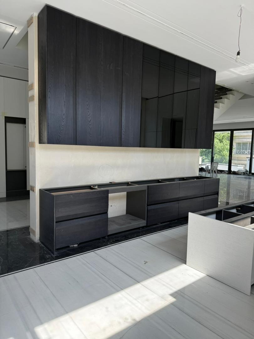 نمونه اجرای کابینت آشپزخانه مدرن شماره ۸